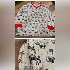 NEW Women’s Christmas Pajama Top 3X